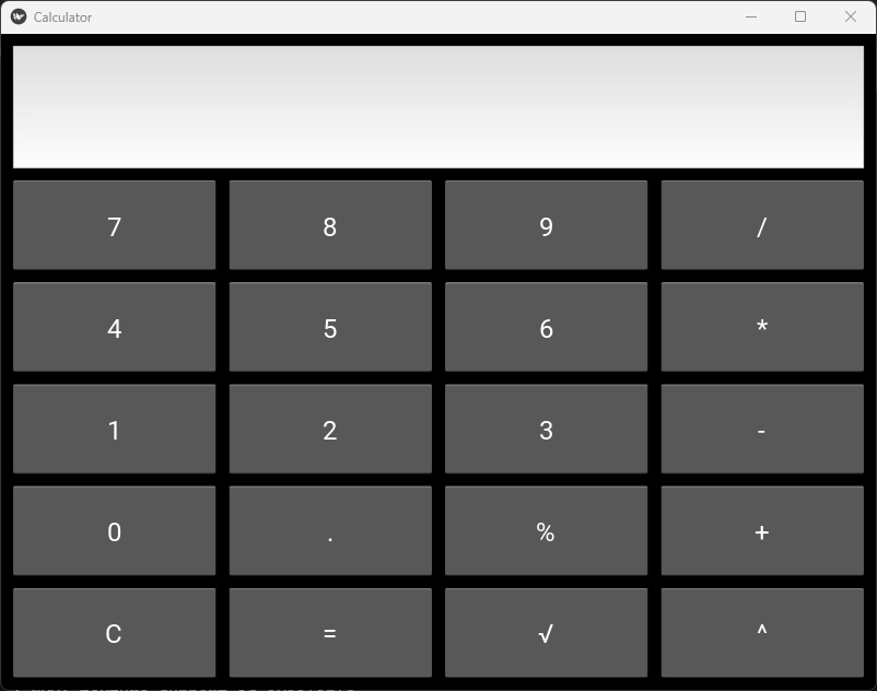 Kivyで設計した電卓アプリ