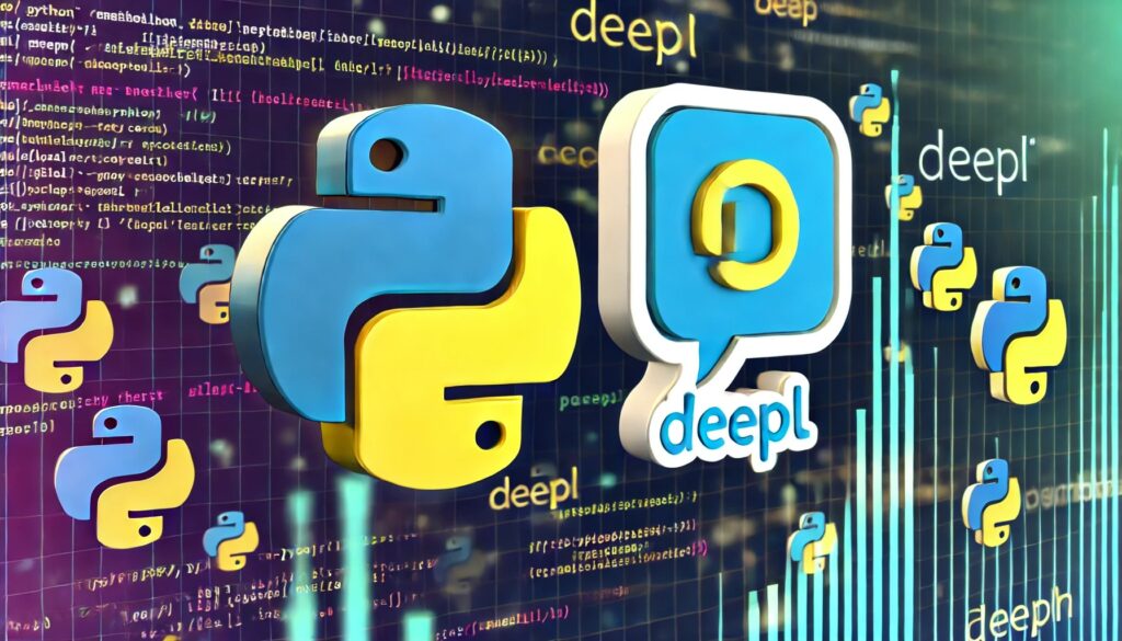 Pythonで作成するDeepL APIを利用した翻訳アプリケーション